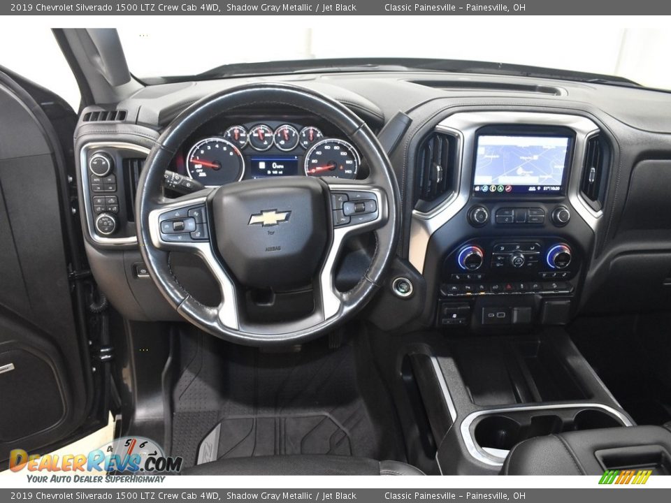 2019 Chevrolet Silverado 1500 LTZ Crew Cab 4WD Shadow Gray Metallic / Jet Black Photo #15