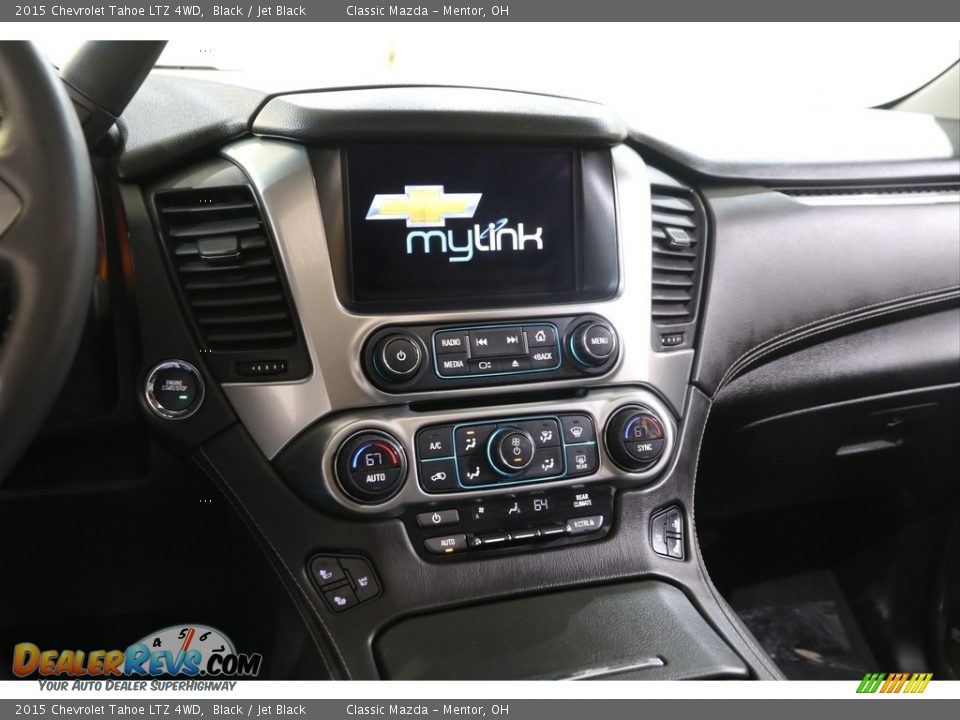 2015 Chevrolet Tahoe LTZ 4WD Black / Jet Black Photo #10