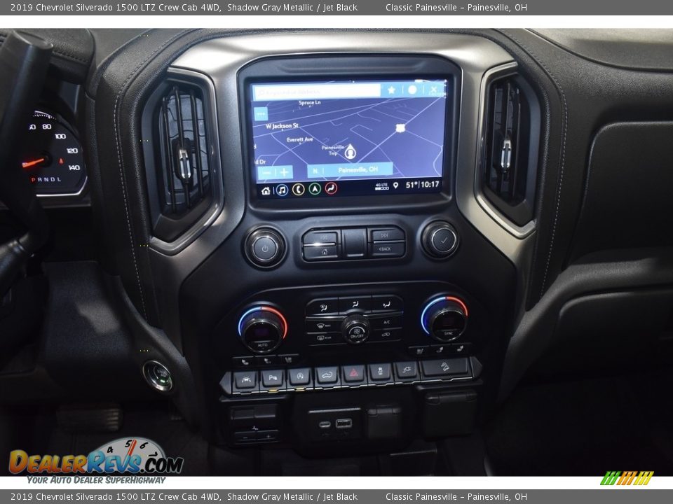 2019 Chevrolet Silverado 1500 LTZ Crew Cab 4WD Shadow Gray Metallic / Jet Black Photo #16