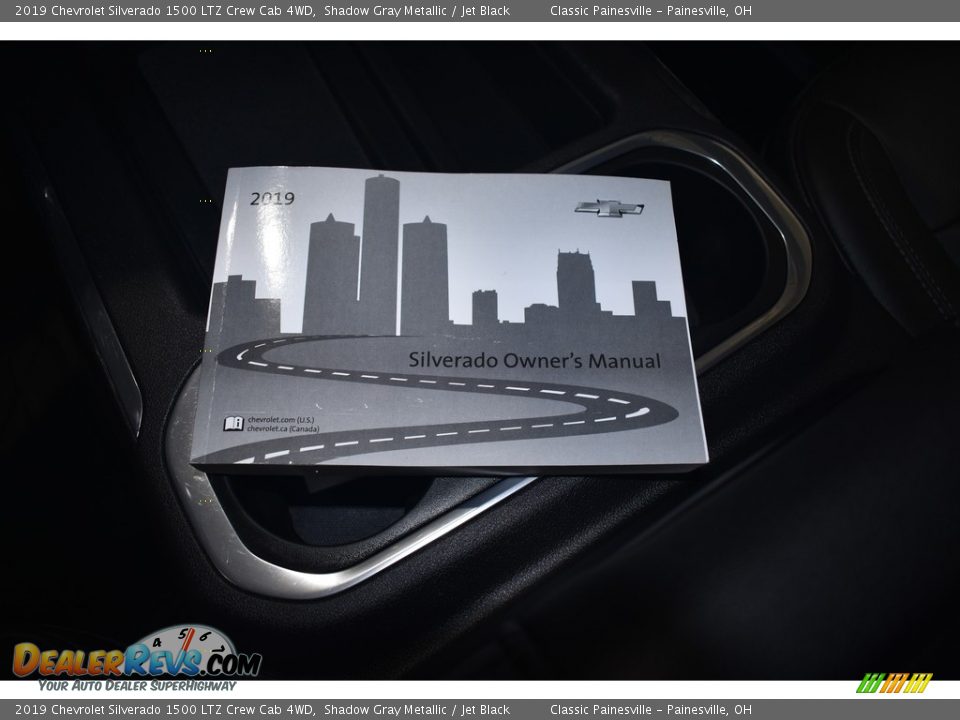 2019 Chevrolet Silverado 1500 LTZ Crew Cab 4WD Shadow Gray Metallic / Jet Black Photo #19