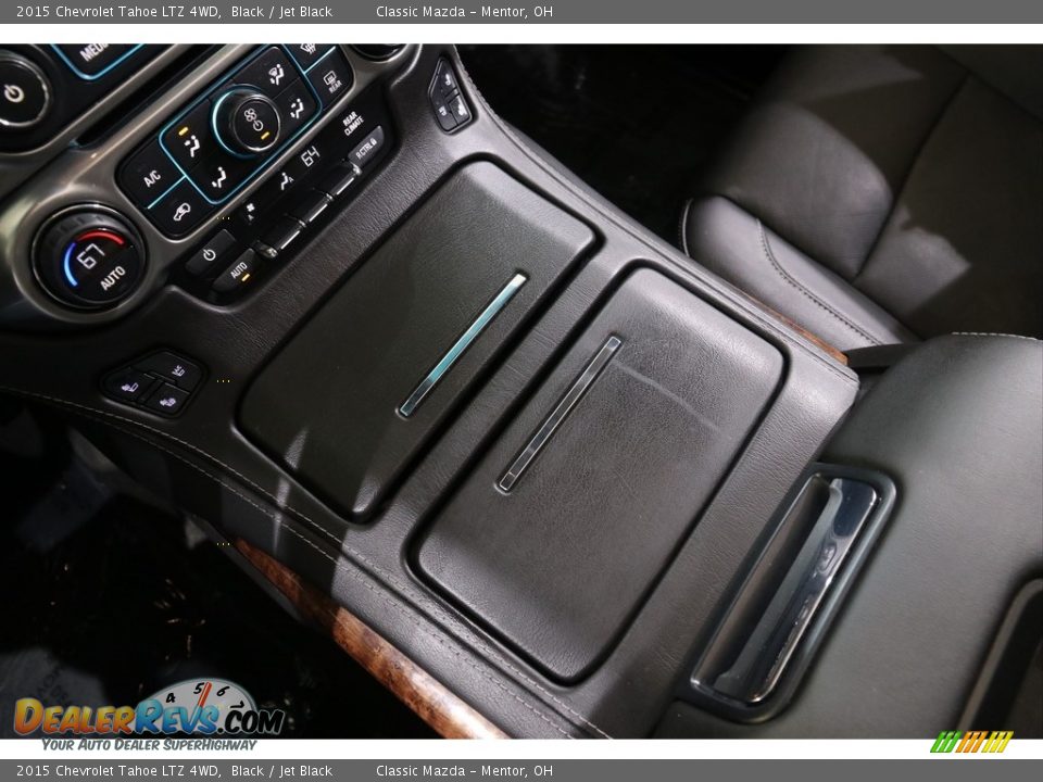 2015 Chevrolet Tahoe LTZ 4WD Black / Jet Black Photo #15