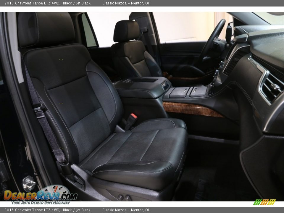 2015 Chevrolet Tahoe LTZ 4WD Black / Jet Black Photo #18