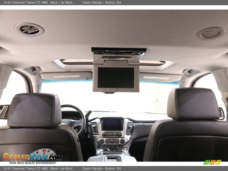 2015 Chevrolet Tahoe LTZ 4WD Black / Jet Black Photo #22