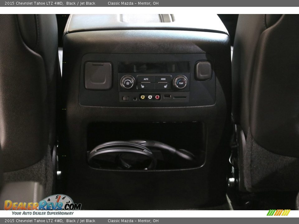 2015 Chevrolet Tahoe LTZ 4WD Black / Jet Black Photo #23