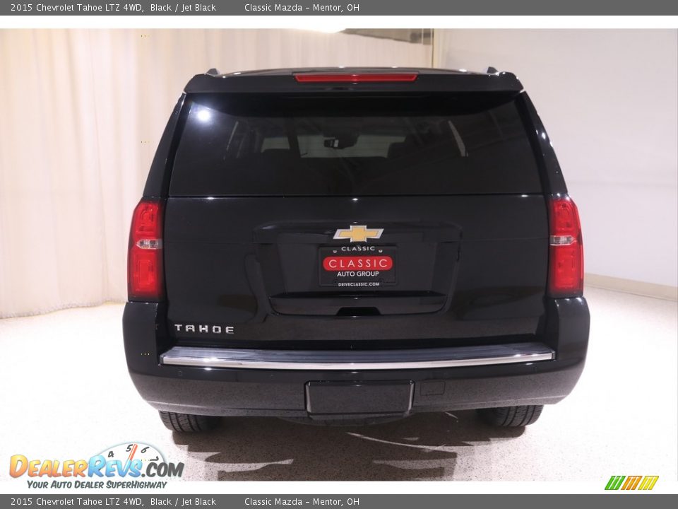2015 Chevrolet Tahoe LTZ 4WD Black / Jet Black Photo #24