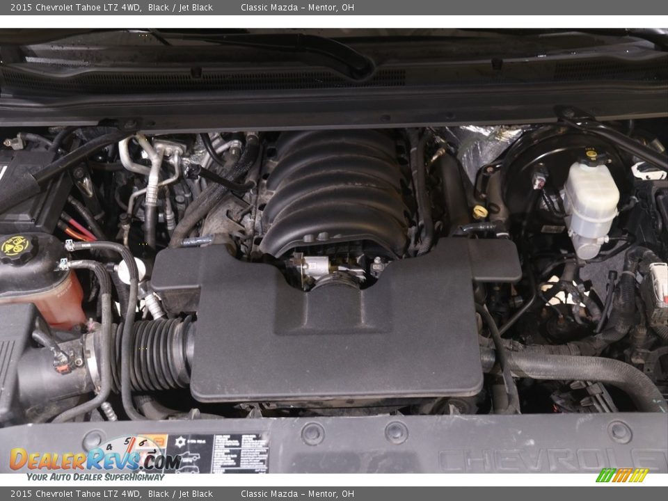 2015 Chevrolet Tahoe LTZ 4WD Black / Jet Black Photo #25