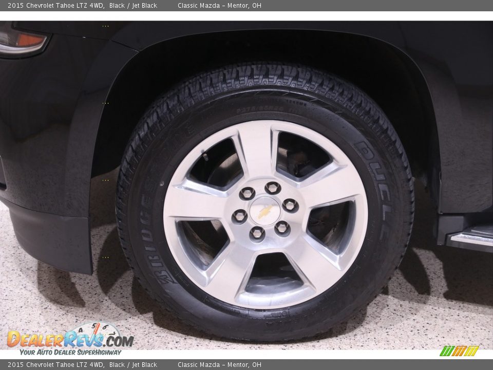 2015 Chevrolet Tahoe LTZ 4WD Black / Jet Black Photo #26