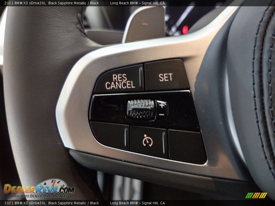 2021 BMW X3 sDrive30i Steering Wheel Photo #15