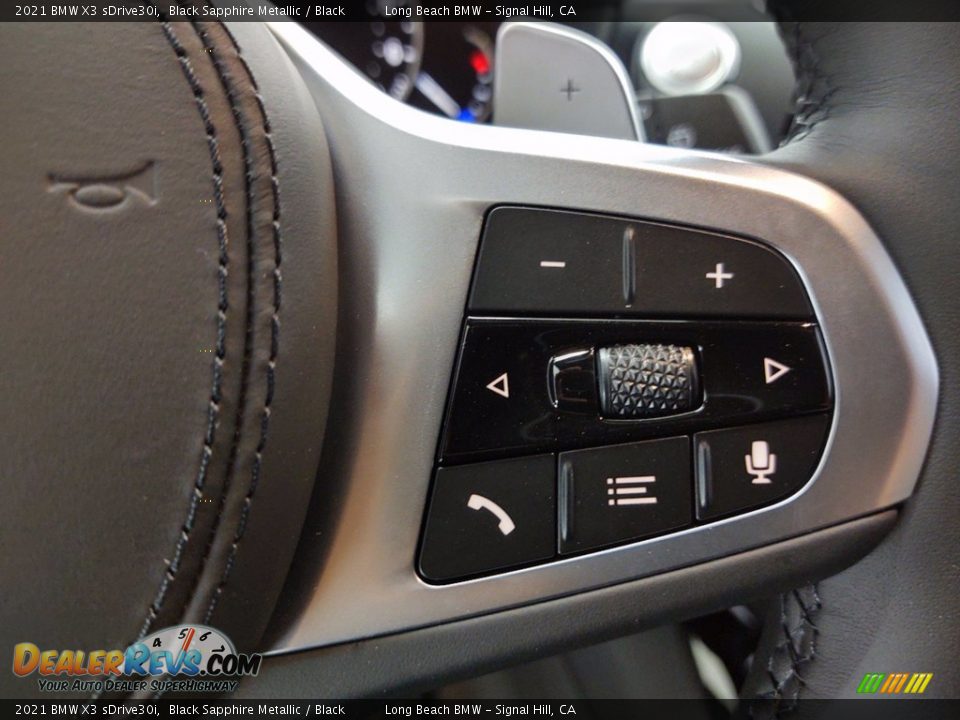 2021 BMW X3 sDrive30i Steering Wheel Photo #16