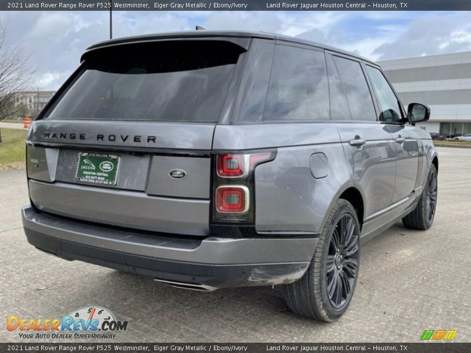 2021 Land Rover Range Rover P525 Westminster Eiger Gray Metallic / Ebony/Ivory Photo #3