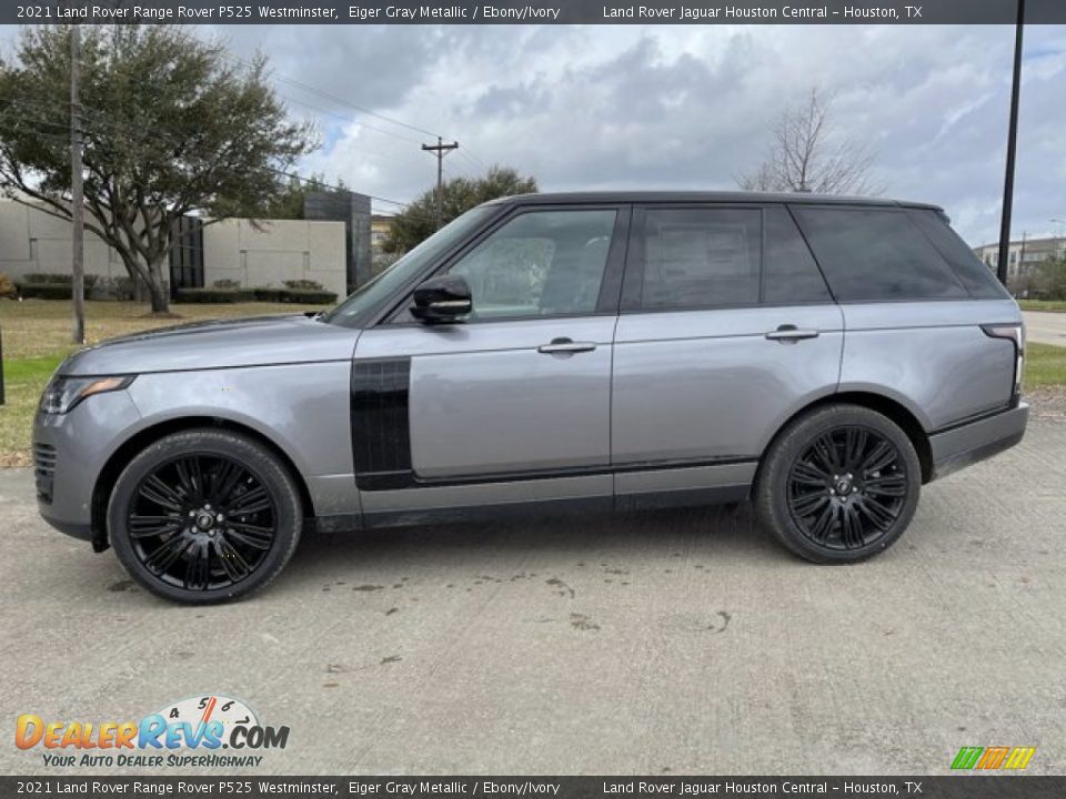 2021 Land Rover Range Rover P525 Westminster Eiger Gray Metallic / Ebony/Ivory Photo #7