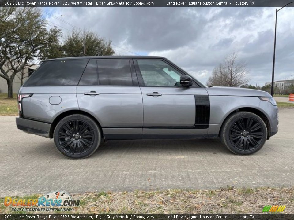 2021 Land Rover Range Rover P525 Westminster Eiger Gray Metallic / Ebony/Ivory Photo #8