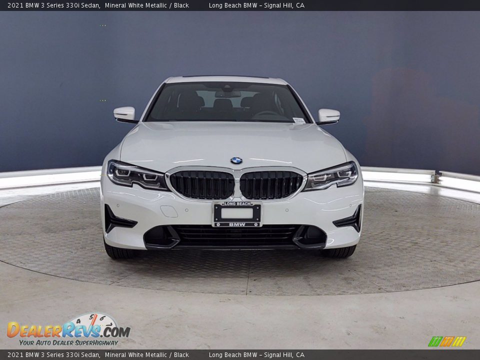 2021 BMW 3 Series 330i Sedan Mineral White Metallic / Black Photo #2