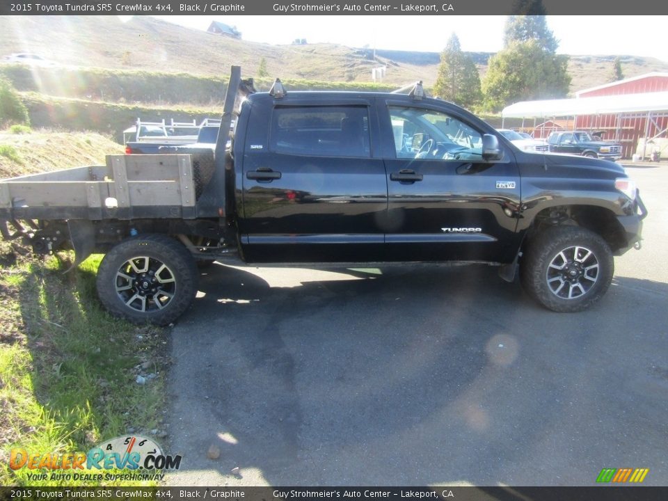 2015 Toyota Tundra SR5 CrewMax 4x4 Black / Graphite Photo #14