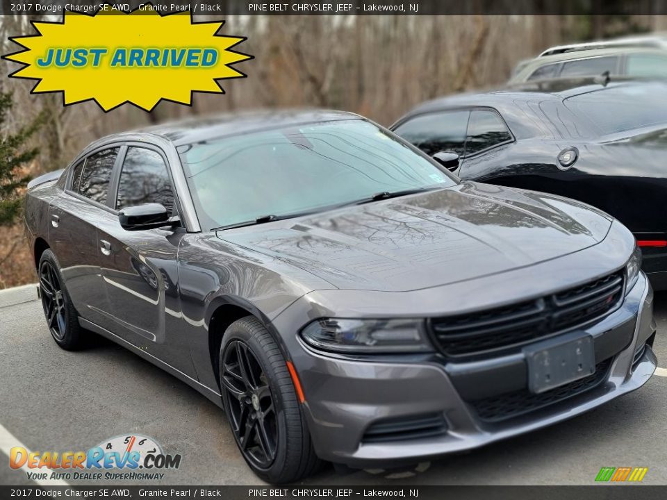 2017 Dodge Charger SE AWD Granite Pearl / Black Photo #1