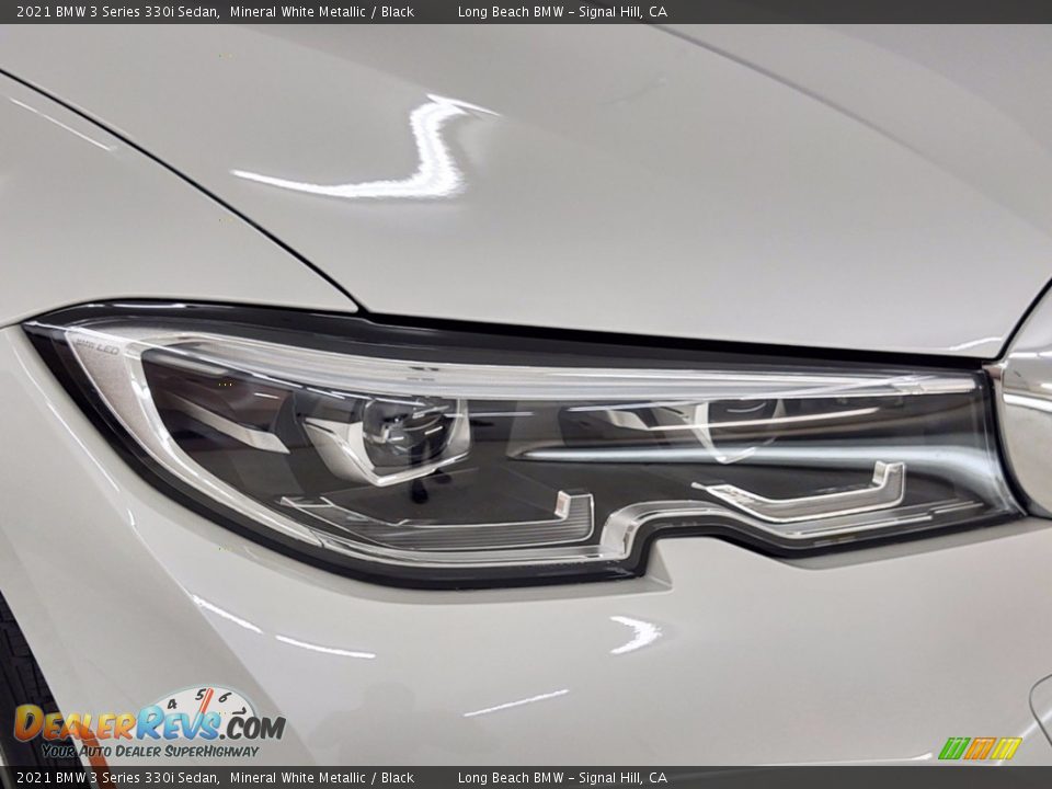 2021 BMW 3 Series 330i Sedan Mineral White Metallic / Black Photo #4