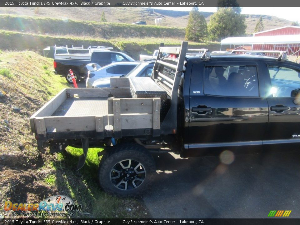 2015 Toyota Tundra SR5 CrewMax 4x4 Black / Graphite Photo #15