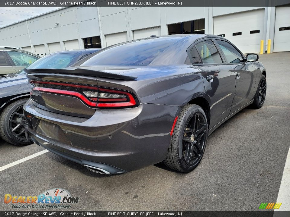 2017 Dodge Charger SE AWD Granite Pearl / Black Photo #4