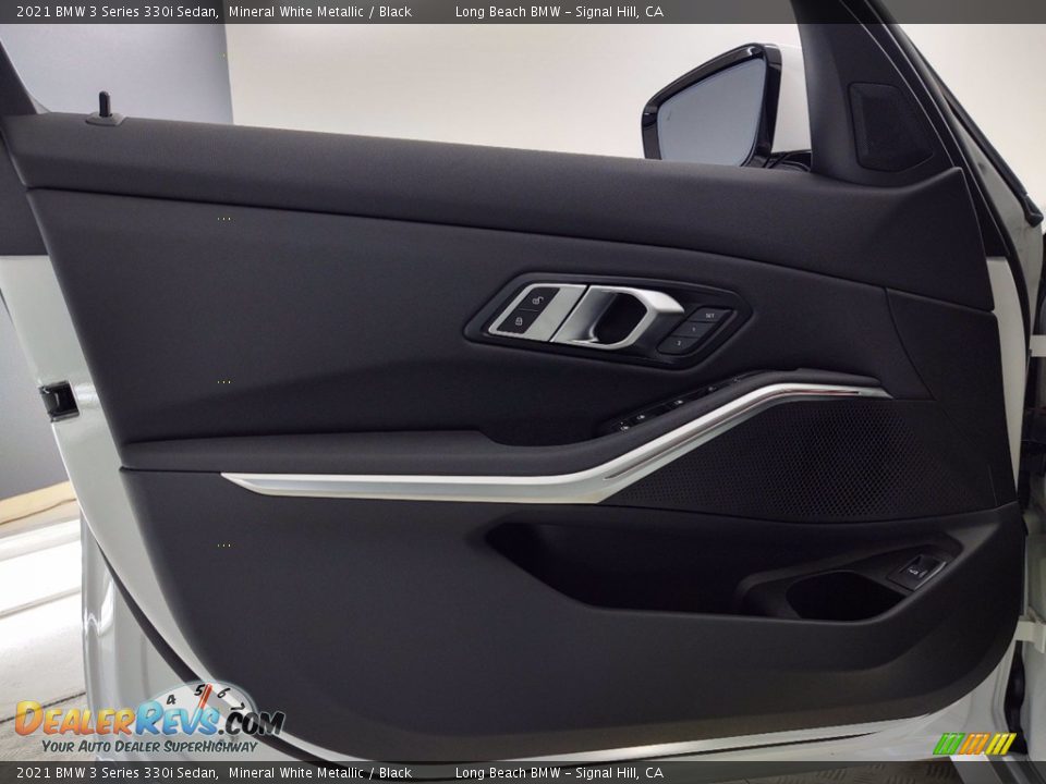 2021 BMW 3 Series 330i Sedan Mineral White Metallic / Black Photo #10