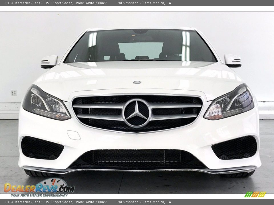 Polar White 2014 Mercedes-Benz E 350 Sport Sedan Photo #2