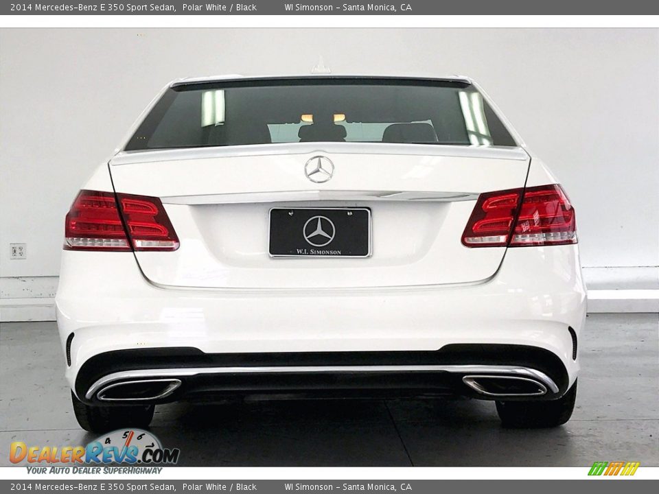 2014 Mercedes-Benz E 350 Sport Sedan Polar White / Black Photo #3