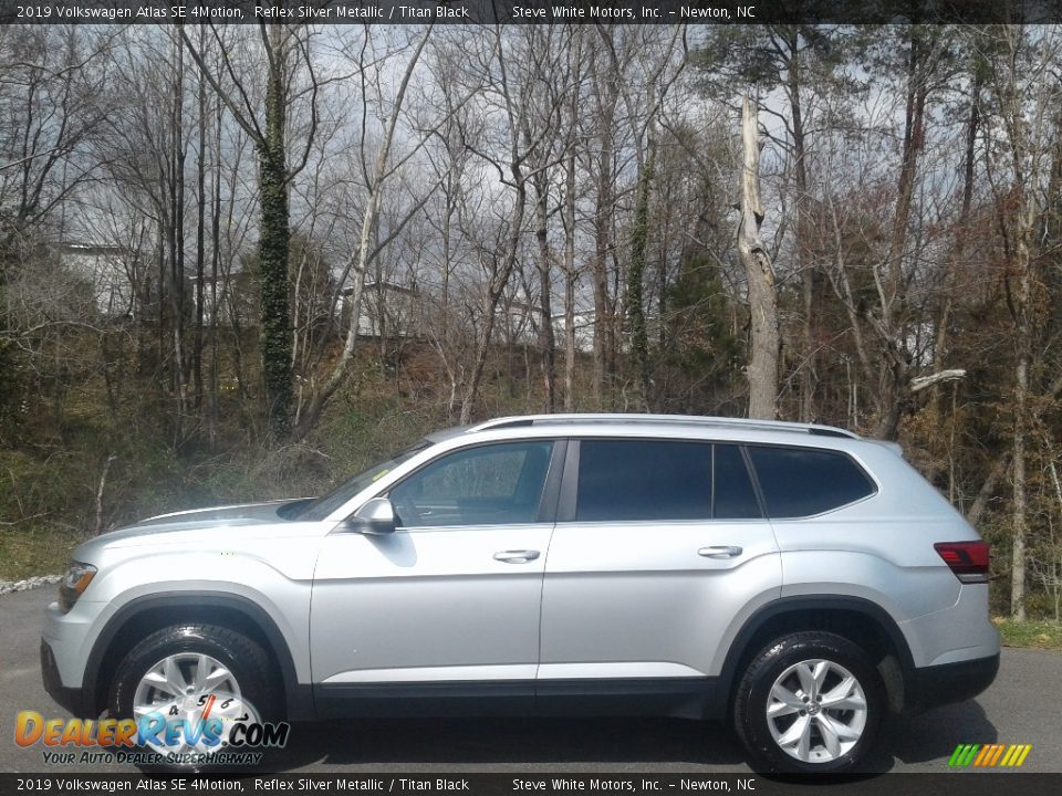 2019 Volkswagen Atlas SE 4Motion Reflex Silver Metallic / Titan Black Photo #1