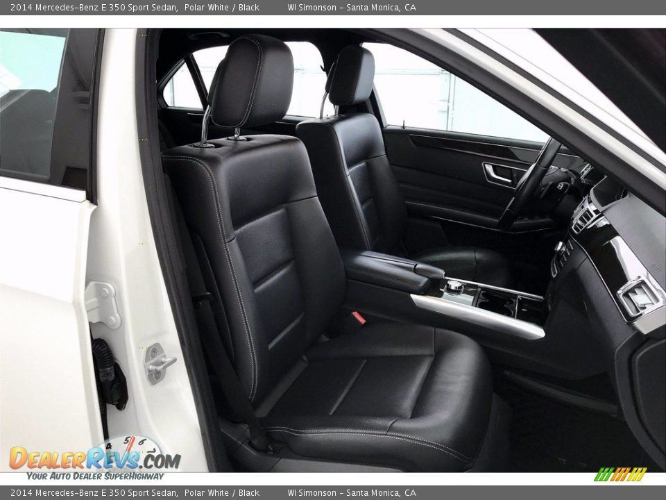 2014 Mercedes-Benz E 350 Sport Sedan Polar White / Black Photo #6