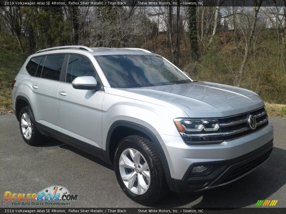 2019 Volkswagen Atlas SE 4Motion Reflex Silver Metallic / Titan Black Photo #4