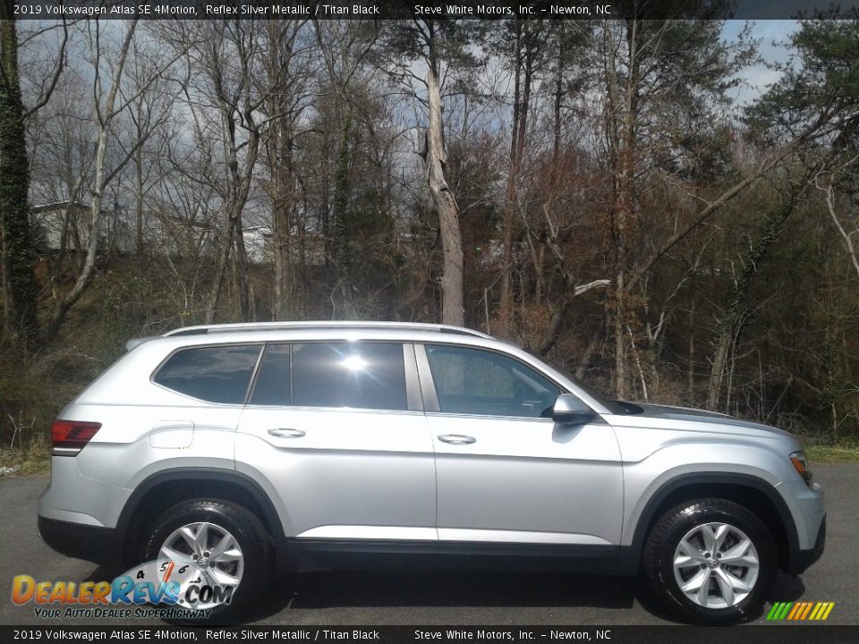 2019 Volkswagen Atlas SE 4Motion Reflex Silver Metallic / Titan Black Photo #5