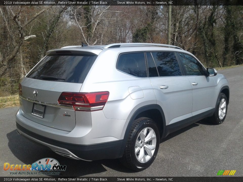 2019 Volkswagen Atlas SE 4Motion Reflex Silver Metallic / Titan Black Photo #6