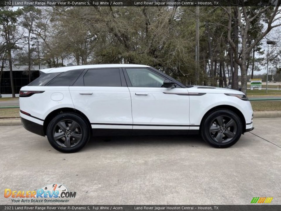 2021 Land Rover Range Rover Velar R-Dynamic S Fuji White / Acorn Photo #8