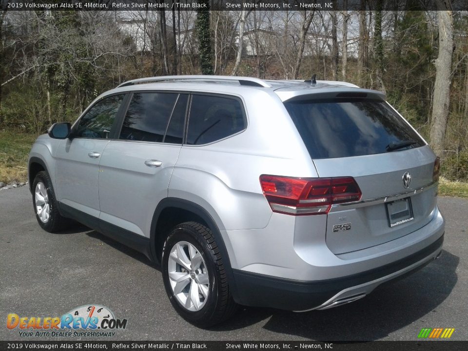 2019 Volkswagen Atlas SE 4Motion Reflex Silver Metallic / Titan Black Photo #8