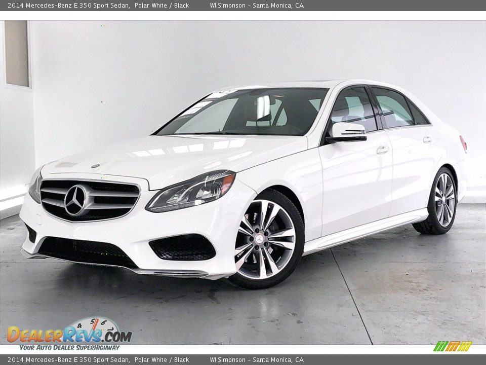 2014 Mercedes-Benz E 350 Sport Sedan Polar White / Black Photo #12