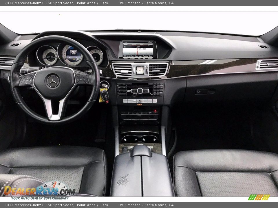 2014 Mercedes-Benz E 350 Sport Sedan Polar White / Black Photo #15