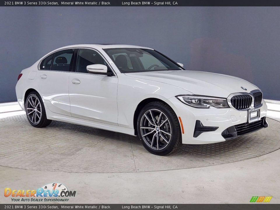 2021 BMW 3 Series 330i Sedan Mineral White Metallic / Black Photo #27