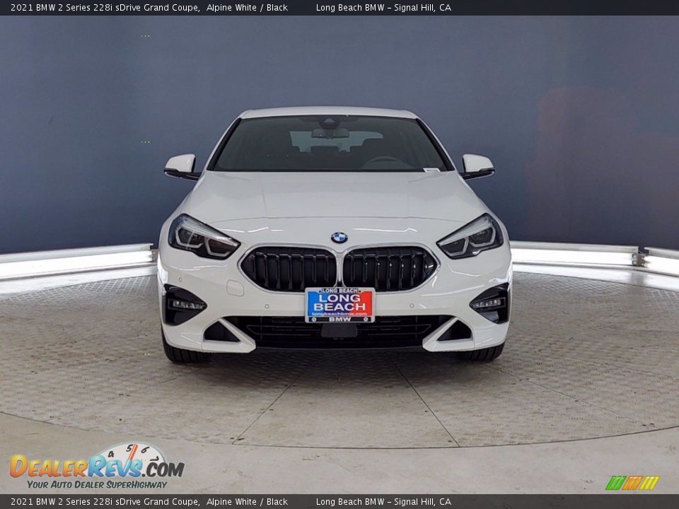 2021 BMW 2 Series 228i sDrive Grand Coupe Alpine White / Black Photo #2