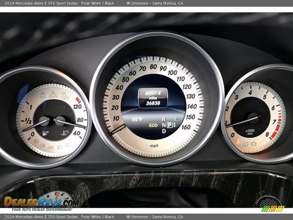 2014 Mercedes-Benz E 350 Sport Sedan Gauges Photo #23