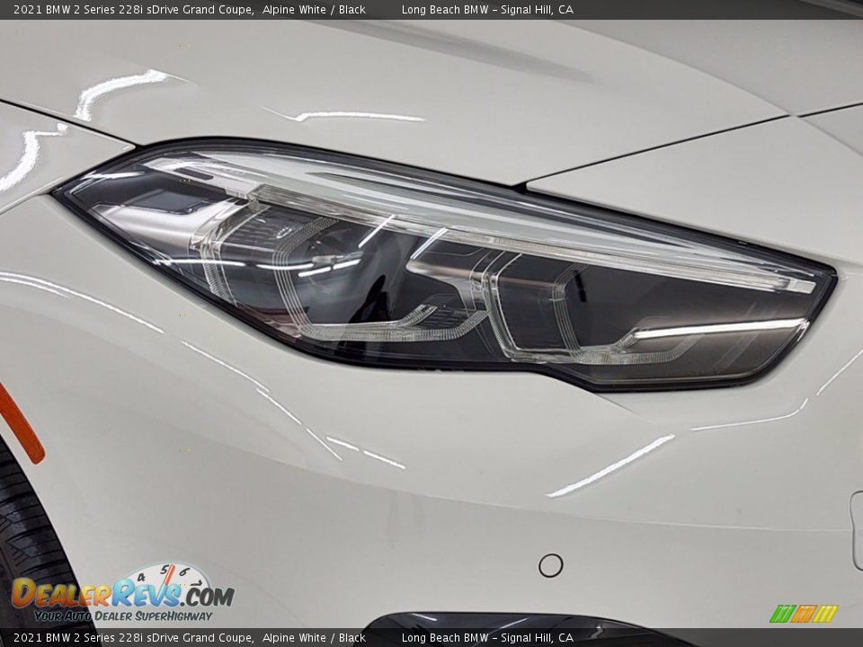 2021 BMW 2 Series 228i sDrive Grand Coupe Alpine White / Black Photo #4