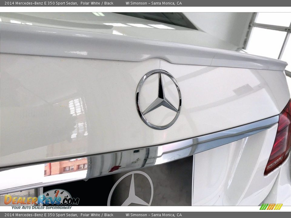 2014 Mercedes-Benz E 350 Sport Sedan Polar White / Black Photo #30