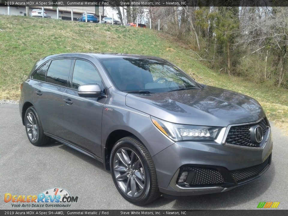 Front 3/4 View of 2019 Acura MDX A Spec SH-AWD Photo #4
