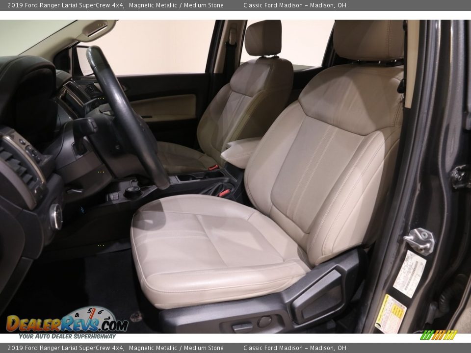 2019 Ford Ranger Lariat SuperCrew 4x4 Magnetic Metallic / Medium Stone Photo #5