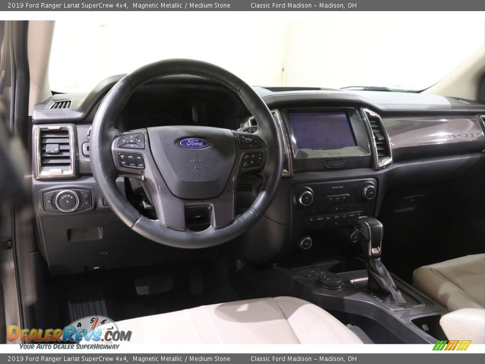 2019 Ford Ranger Lariat SuperCrew 4x4 Magnetic Metallic / Medium Stone Photo #6