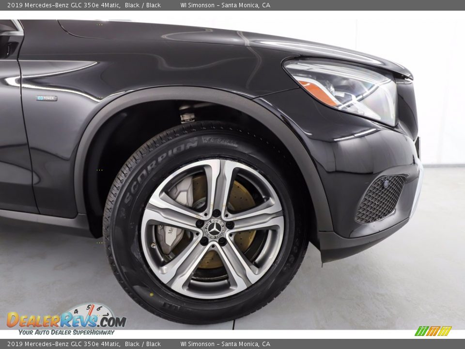 2019 Mercedes-Benz GLC 350e 4Matic Black / Black Photo #3