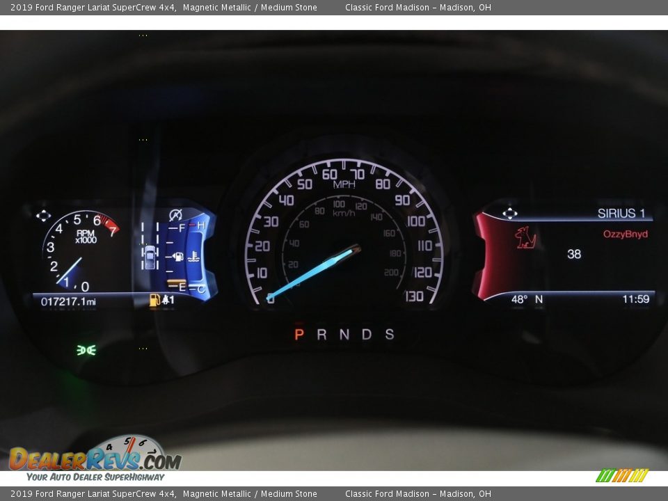 2019 Ford Ranger Lariat SuperCrew 4x4 Magnetic Metallic / Medium Stone Photo #8