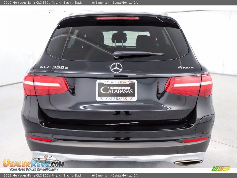 2019 Mercedes-Benz GLC 350e 4Matic Black / Black Photo #7