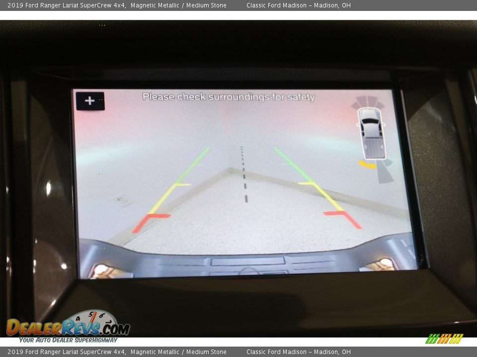 2019 Ford Ranger Lariat SuperCrew 4x4 Magnetic Metallic / Medium Stone Photo #13