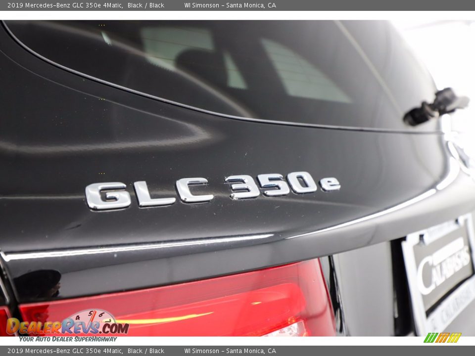 2019 Mercedes-Benz GLC 350e 4Matic Black / Black Photo #10