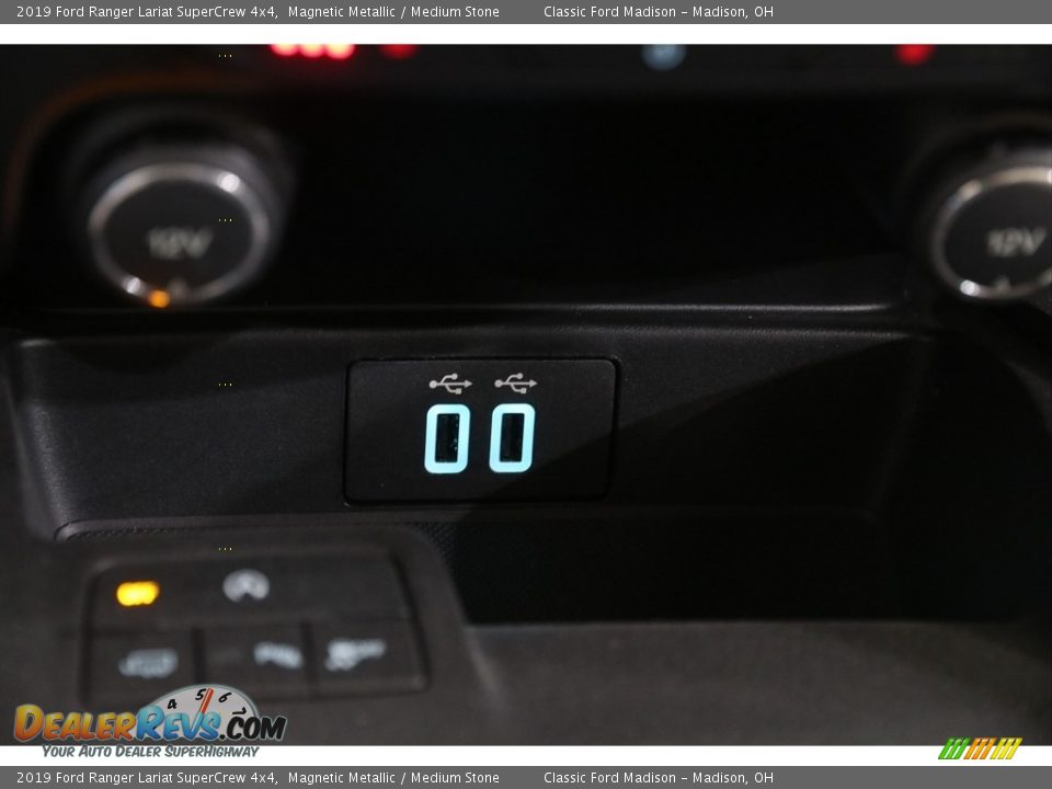 2019 Ford Ranger Lariat SuperCrew 4x4 Magnetic Metallic / Medium Stone Photo #15