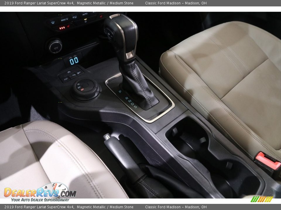 2019 Ford Ranger Lariat SuperCrew 4x4 Magnetic Metallic / Medium Stone Photo #16