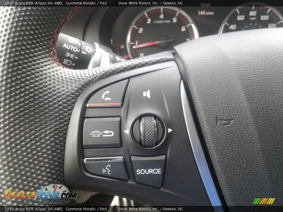 2019 Acura MDX A Spec SH-AWD Steering Wheel Photo #20